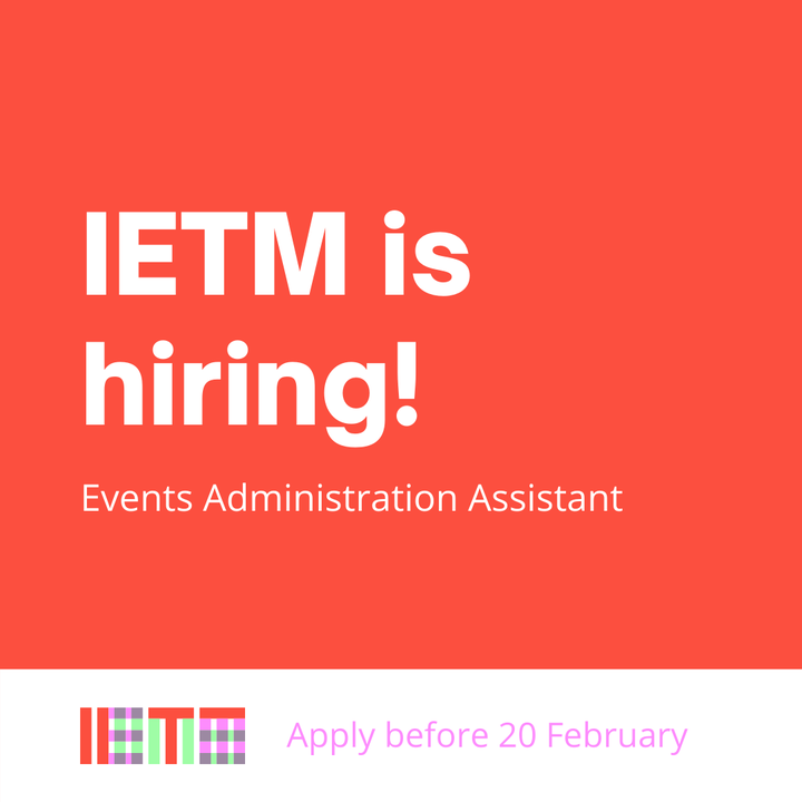 IETM hľadá posilu do svojho tímu. Dobrá príležitosť ako získať medzinárodné skúsenosti.